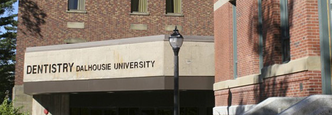 Outside view of dental school building