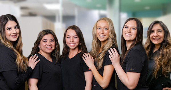 Dental office clinical team members